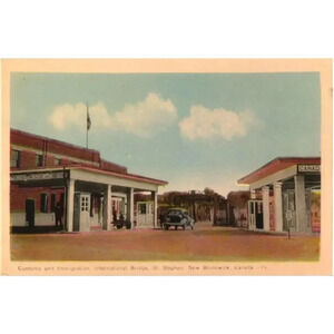 Customs & Immigration International Bridge St. Stephen New Brunswick, Canada -15